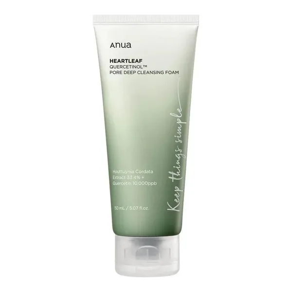 Heartleaf Quercetinol Pore Deep Cleansing Foam 150ml — Anua wholesale UAE