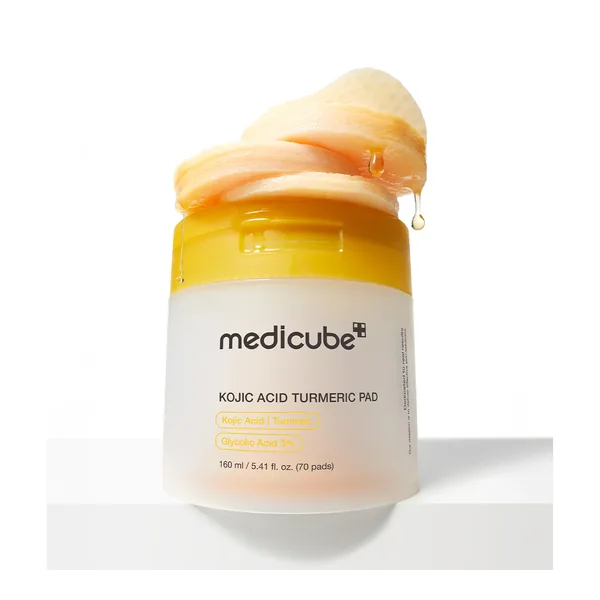 Kojic Acid Turmeric Pad 160ml by Medicube — wholesale UAE