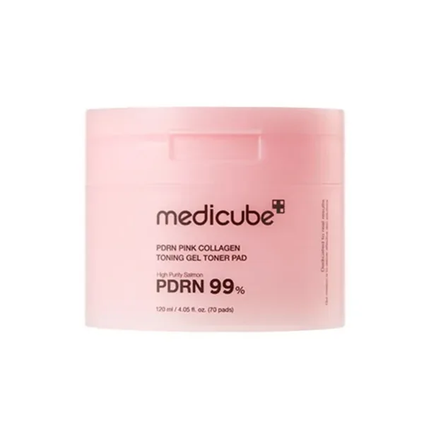 PDRN Pink Collagen Toning Gel Toner Pad 120ml by Medicube — wholesale UAE