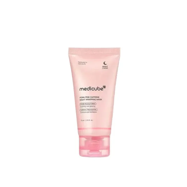 PDRN Pink Caffeine Night Wrapping Mask 75ml by Medicube — wholesale UAE