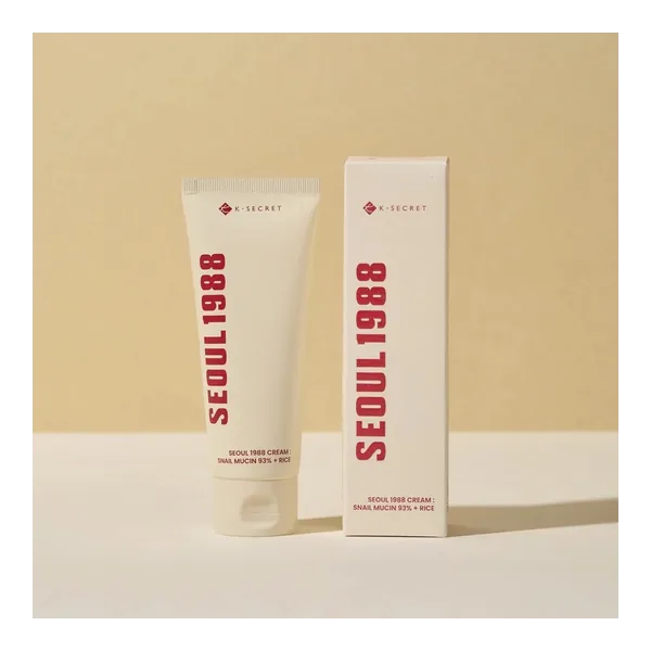 S 1988 Cream : Snail Mucin 93% + Rice 100ml — K-Secret wholesale UAE
