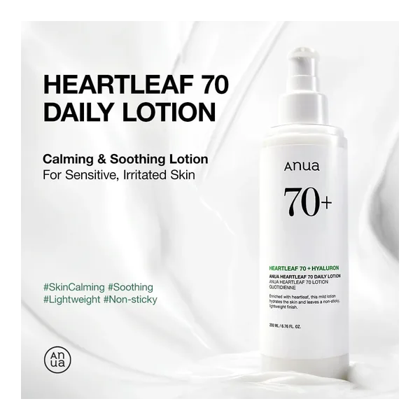 Heartleaf 70% Daily Lotion 200ml — Anua wholesale UAE