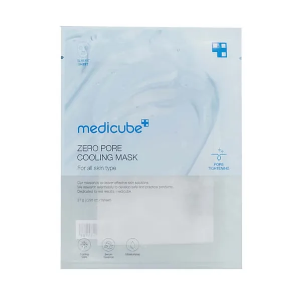 Zero Pore Cooling Mask 27g | Pack of 4 — Medicube wholesale UAE