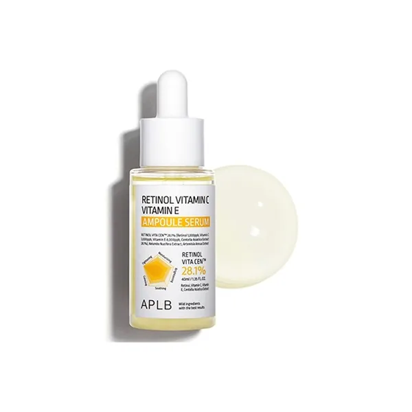 Retinol Vitamin C Vitamin E Ampoule Serum 40ml by APLB — wholesale Dubai